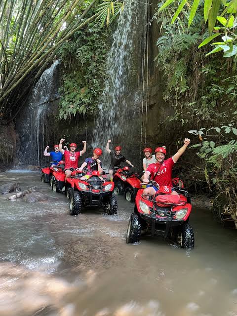 Ubud Adventure - ATV Go, Uma Pakel Swing, Rafting Sobek & Monkey Forest, Private Driver Tour